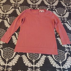 3 for $10! 💕 pink/red LOFT sweater